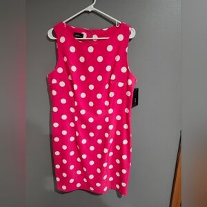 Alyx Pink Polka Dot Women's Dress Size 16 New